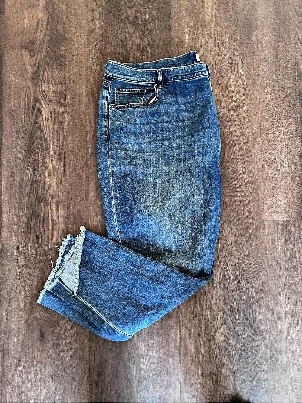 LOFT Skinny Ankle Blue Jeans Size 18